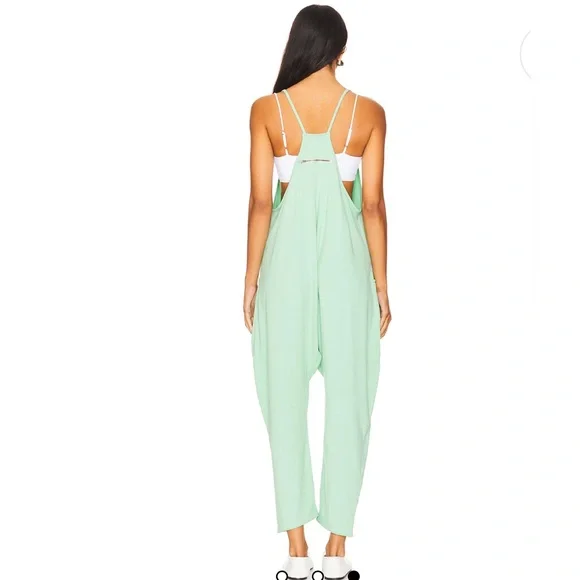 Free People Movement | Hot Shot Onesie | Mint Green | Size Small - Picture 2 of 6
